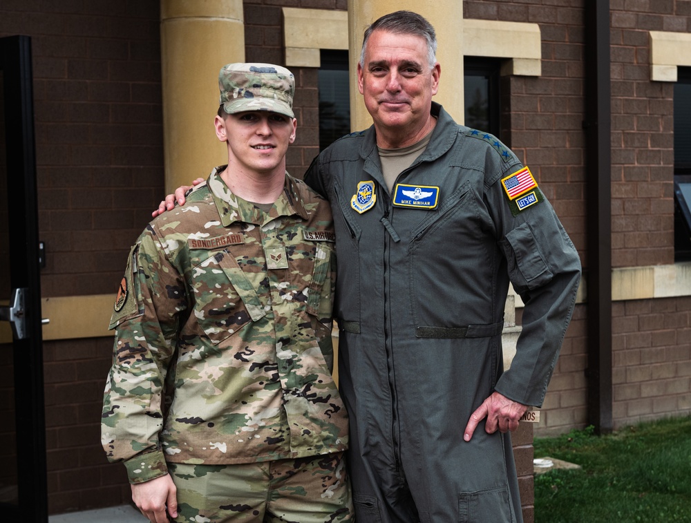 AMC commander coins resilient Airman