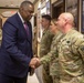 Secretary of Defense Lloyd Austin III visits Soldiers who deployed to Europe