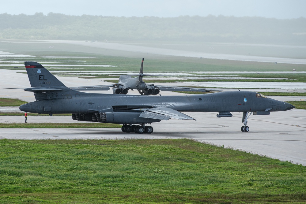 Ellsworth B-1B Lancers conduct BTF mission over Pacific