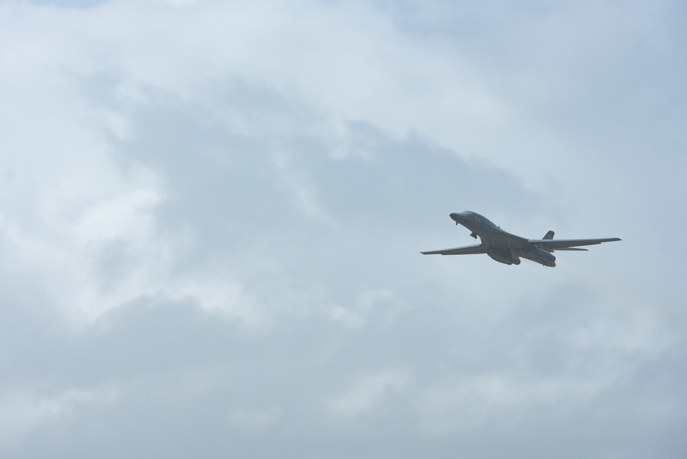 Ellsworth B-1B Lancers conduct BTF mission over Pacific