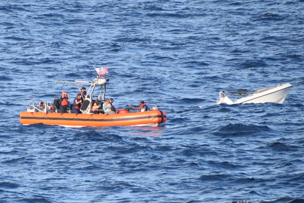 Coast Guard transfers 6 people to The Bahamas