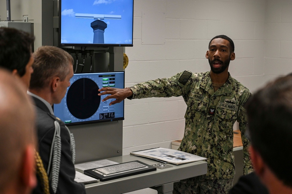 Naval Attachés tour SCSTC GL