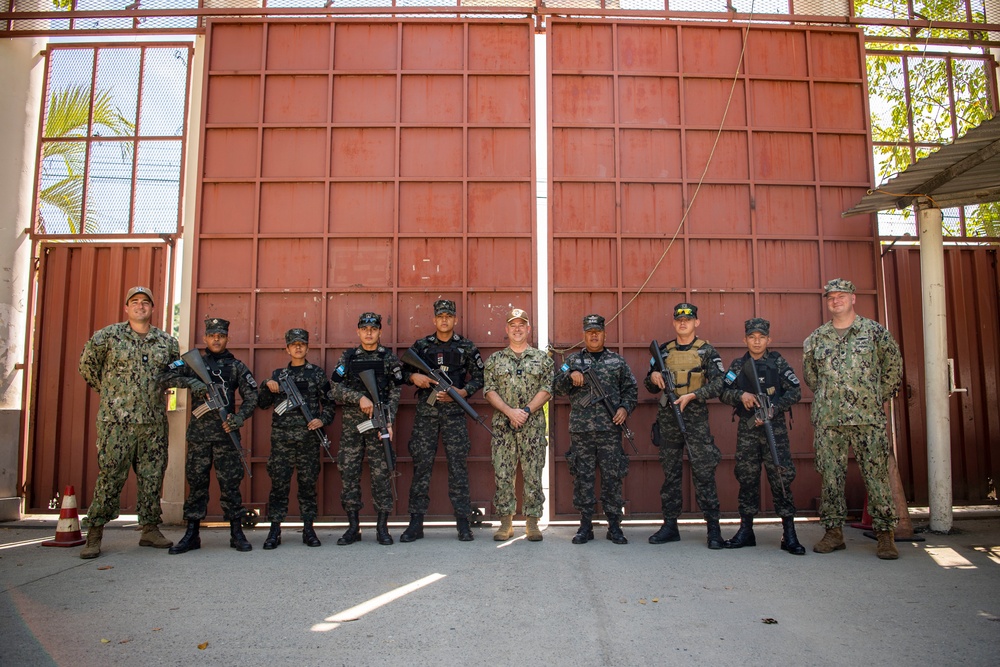 RADM Sasse Visits Sites For CP22 - Honduras