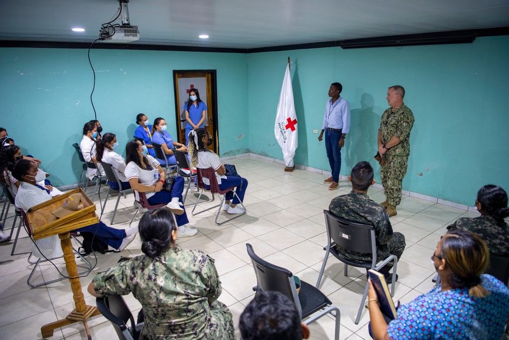 RADM Sasse Visits Sites For CP22 - Honduras