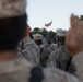 Papa Company Eagle, Globe, and Anchor Ceremony