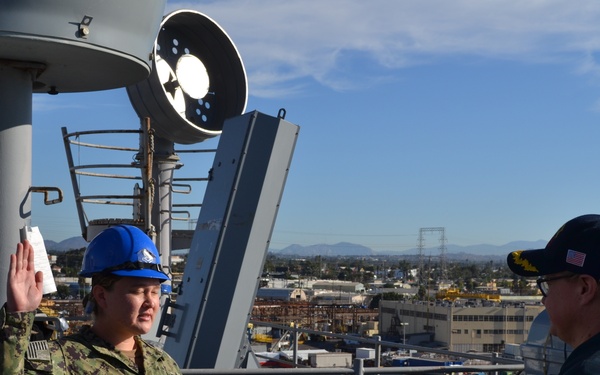 GM2'S REENLISTMENT