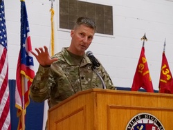 Ohio National Guard honors 1-134th Field Artillery Regiment during call to duty ceremony [Image 8 of 8]