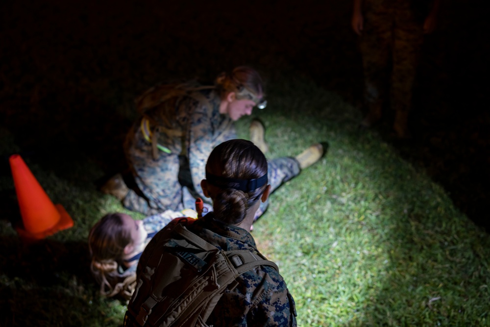 U.S. Marines and Sailors from across 3rd MLG Participate in 3d Medical Battalion's Corpsman Cup