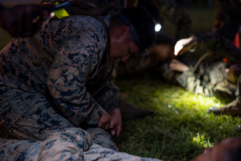 U.S. Marines and Sailors from across 3rd MLG Participate in 3d Medical Battalion's Corpsman Cup