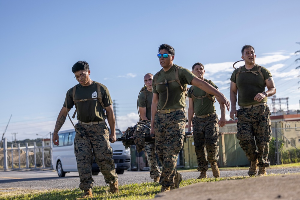 U.S. Marines and Sailors from across 3rd MLG Participate in 3d Medical Battalion's Corpsman Cup