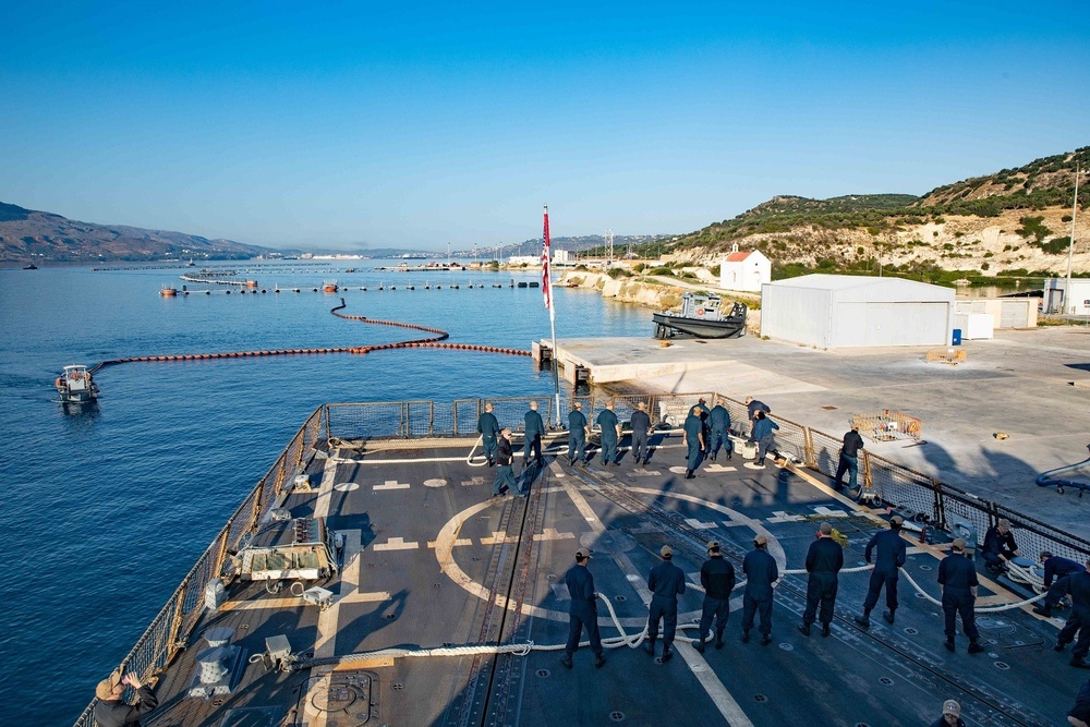 USS Truxtun (DDG 103) Arrives in Souda Bay, Crete