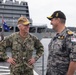 C7F Visits HMAS Farncomb