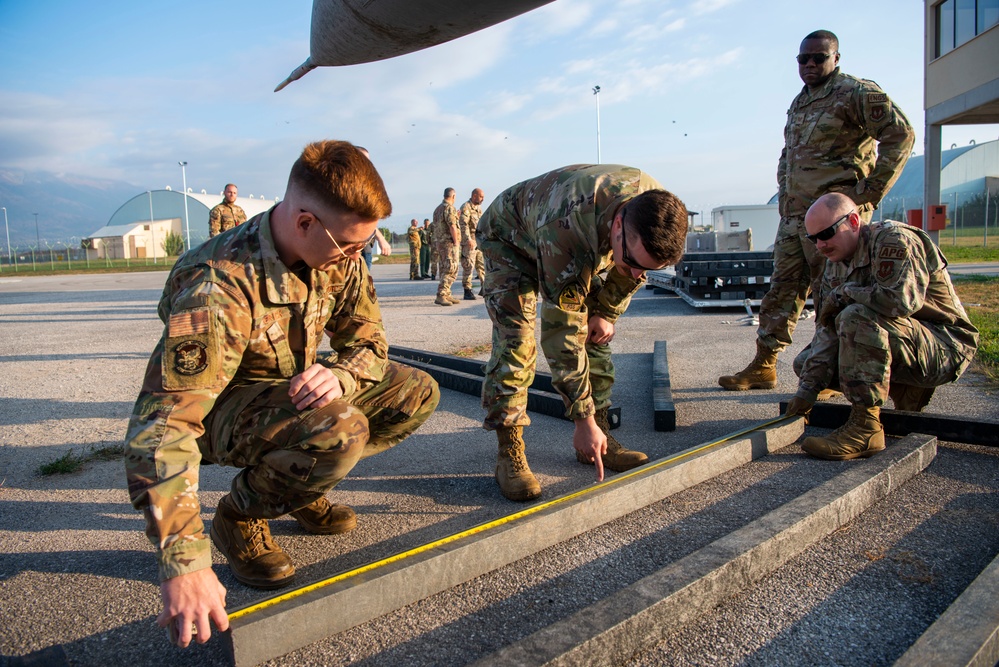 Aviano AB hosts USAFE, ITAF Airmen for CDDAR joint training