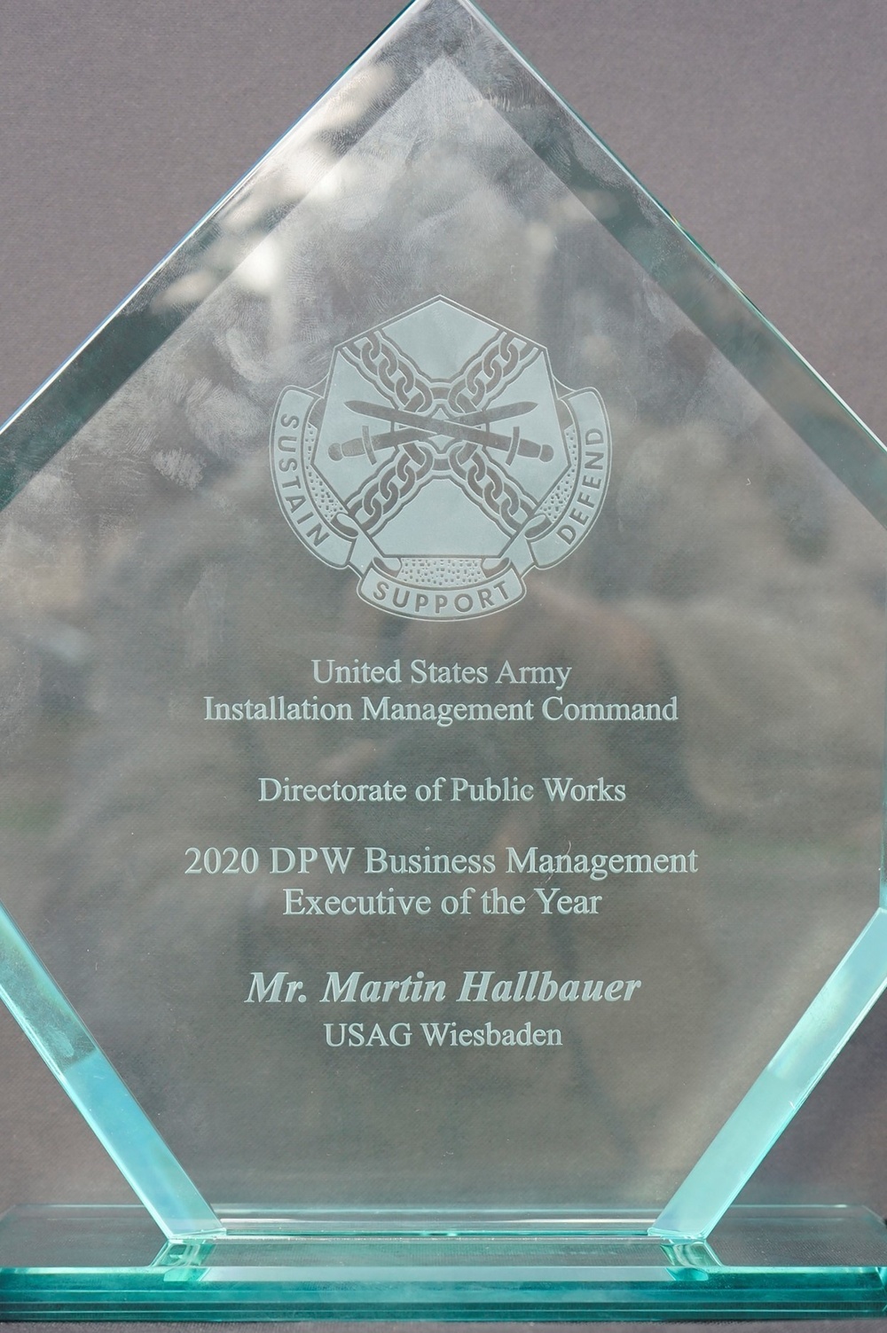 Local Wiesbaden native honored as U.S. Army Business Executive of the Year
