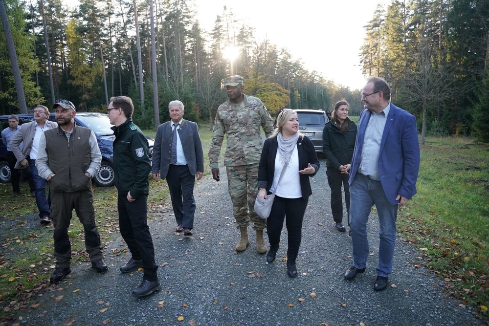 Forest management on display at Grafenwoehr