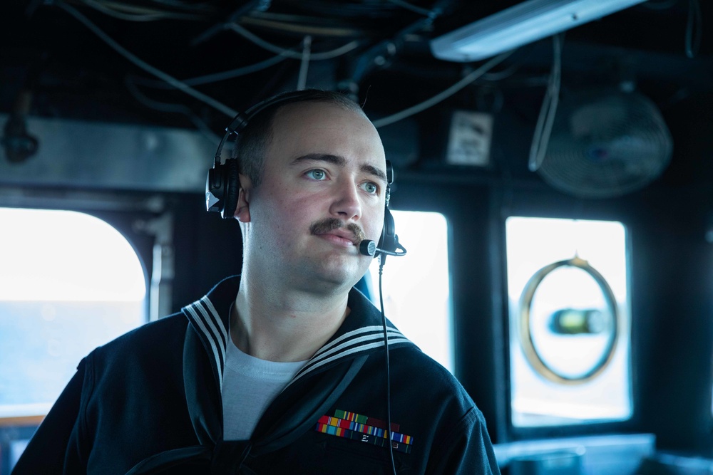 USS Normandy Deploys with the Gerald R. Ford Carrier Strike Group