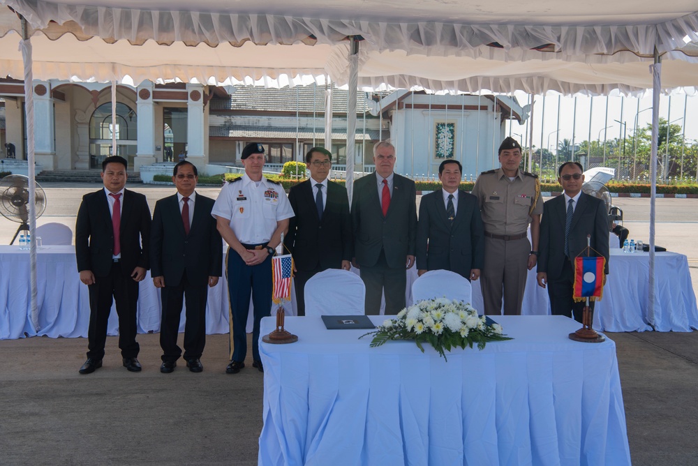 DPAA conducts Repatriation Ceremony in the Lao People's Democratic Republic