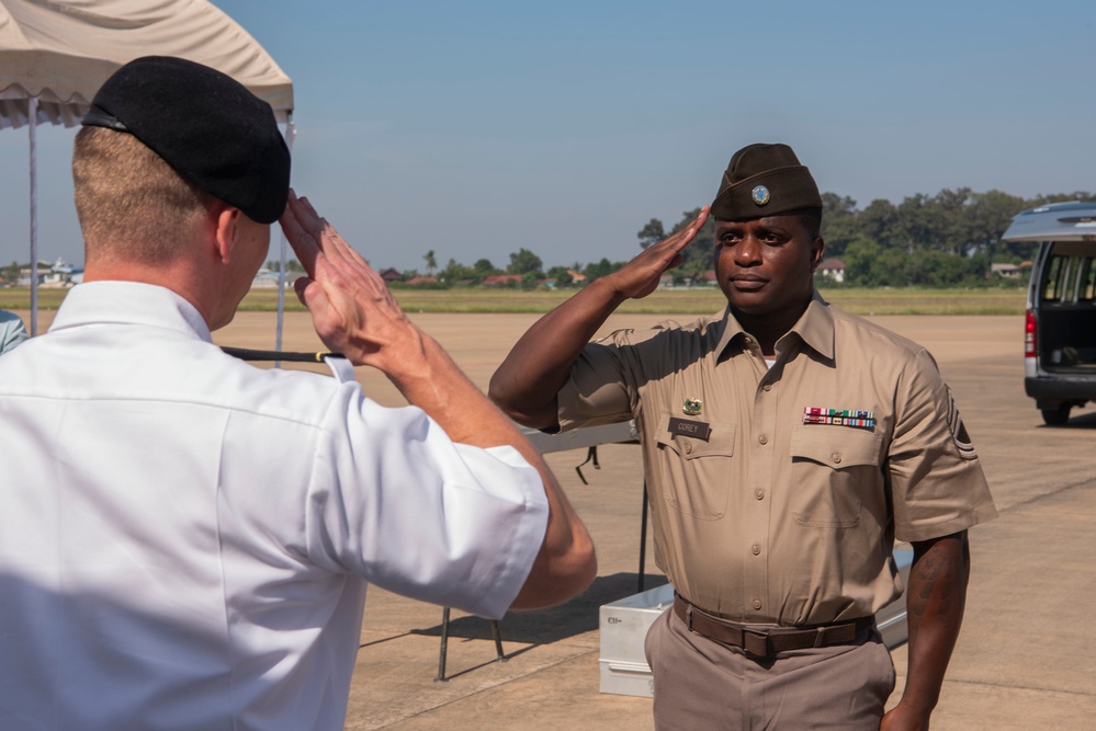 DPAA conducts Repatriation Ceremony in the Lao People's Democratic Republic