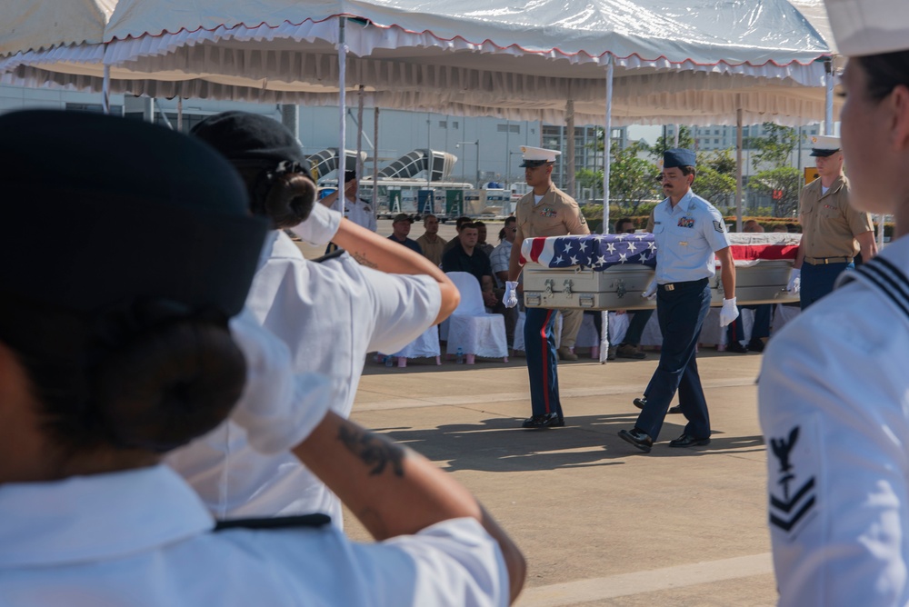 DPAA conducts Repatriation Ceremony in the Lao People's Democratic Republic