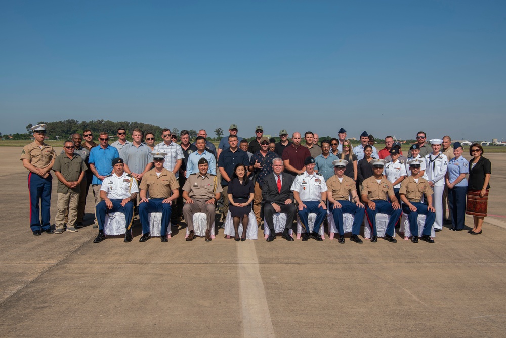 DPAA conducts Repatriation Ceremony in the Lao People's Democratic Republic