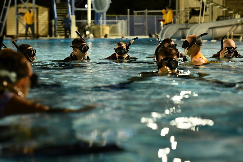 Navy Corpsman High Risk Water Training