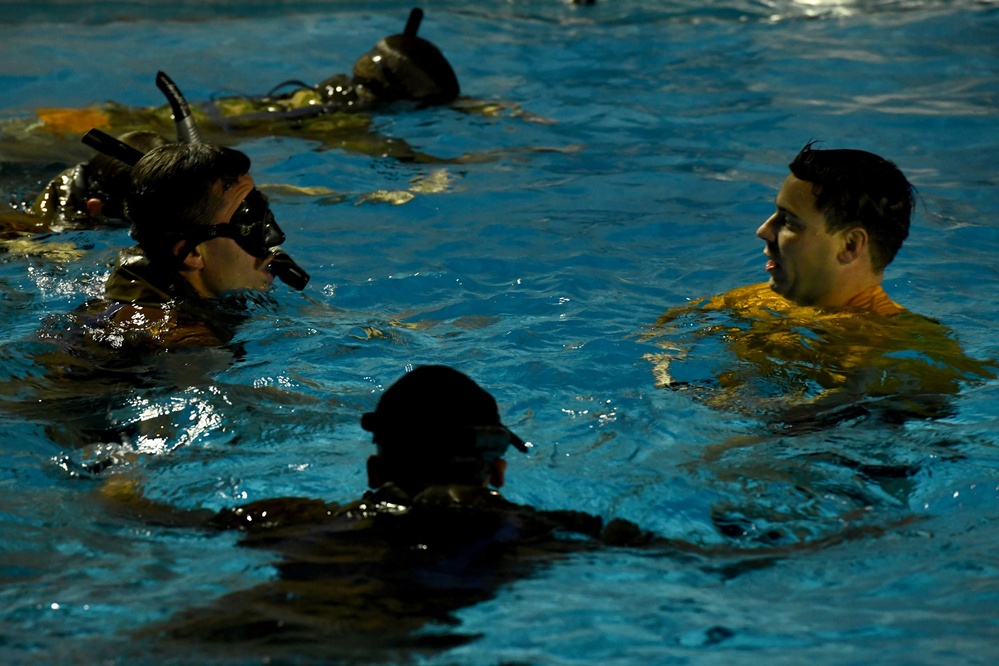 Navy Corpsman High Risk Water Training