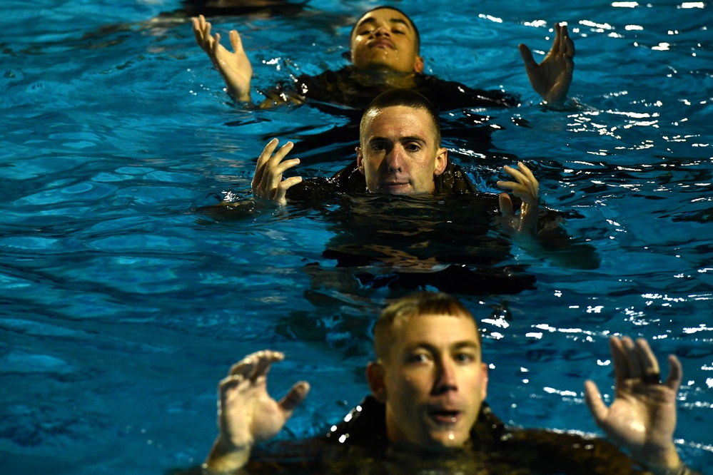 Navy Corpsman High Risk Water Training