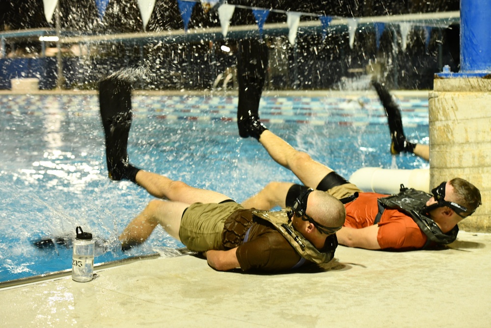 Navy Corpsman High Risk Water Training