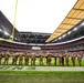 Pathfinders display national pride at London NFL game