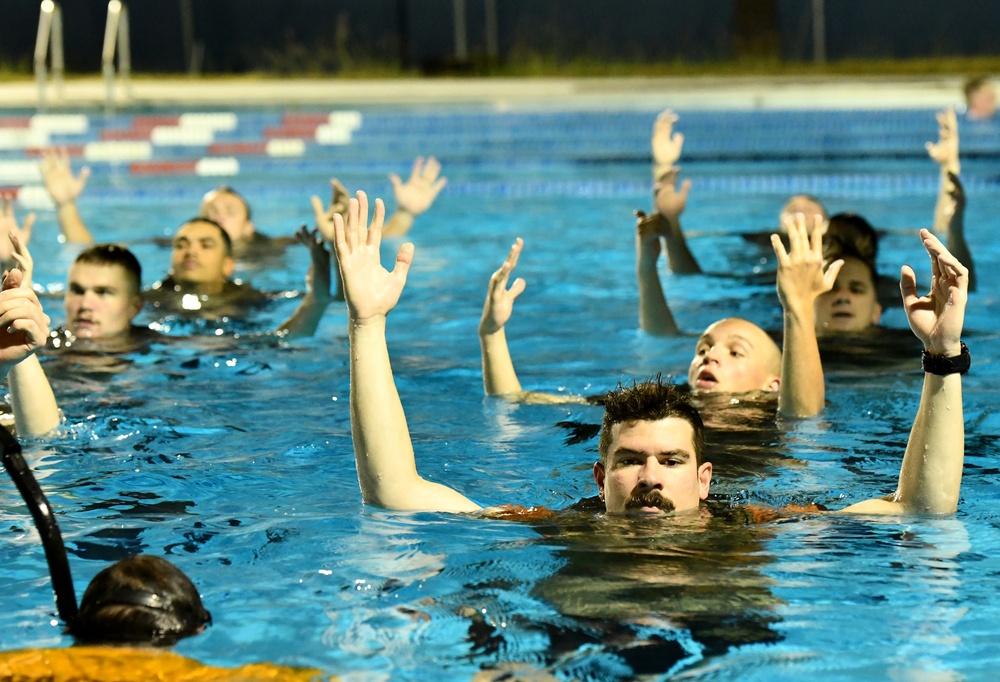 Navy Corpsman High Risk Water Training