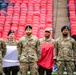 Pathfinders display national pride at London NFL game