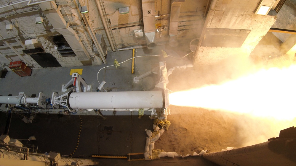 US Navy SSP Successfully Tests First Stage Solid Rocket Motor Supporting Hypersonic Strike Capability