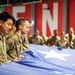 Pathfinders display national pride at London NFL game