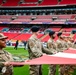 Pathfinders display national pride at London NFL game