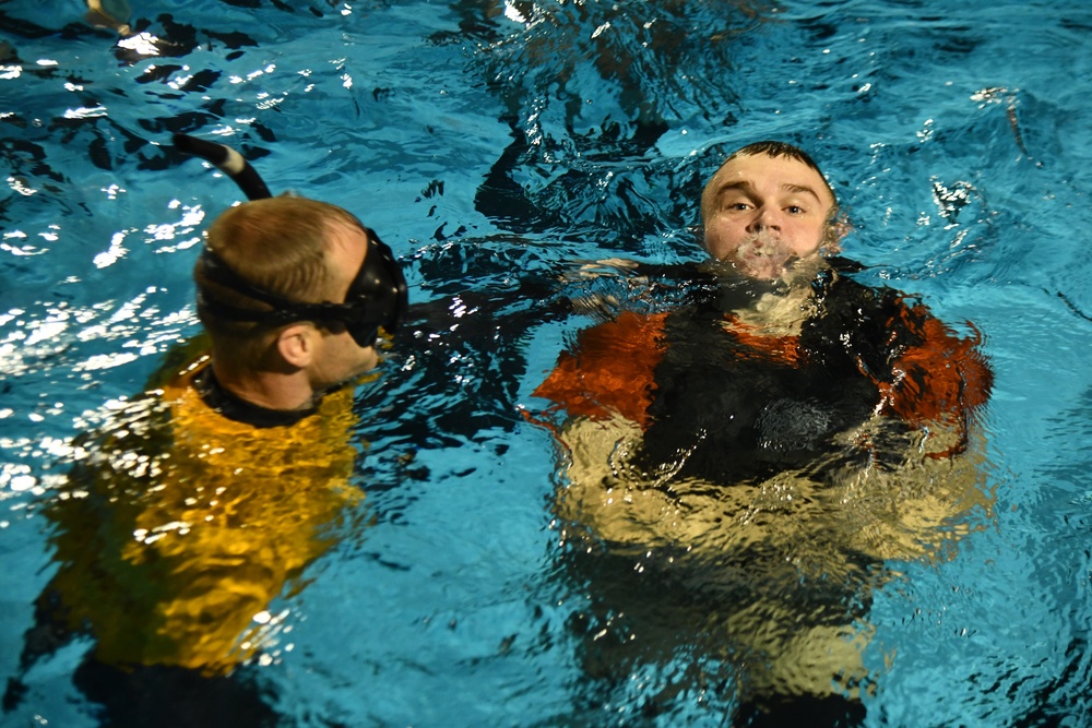 Navy Corpsman High Risk Water Training