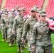 Pathfinders display national pride at London NFL game