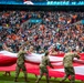 Pathfinders display national pride at London NFL game