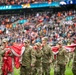 Pathfinders display national pride at London NFL game