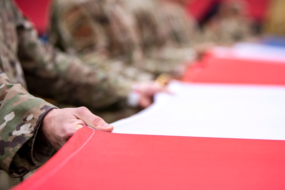 Pathfinders display national pride at London NFL game