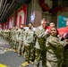 Pathfinders display national pride at London NFL game