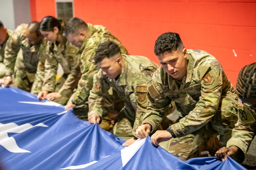 Pathfinders display national pride at London NFL game