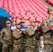 Pathfinders display national pride at London NFL game