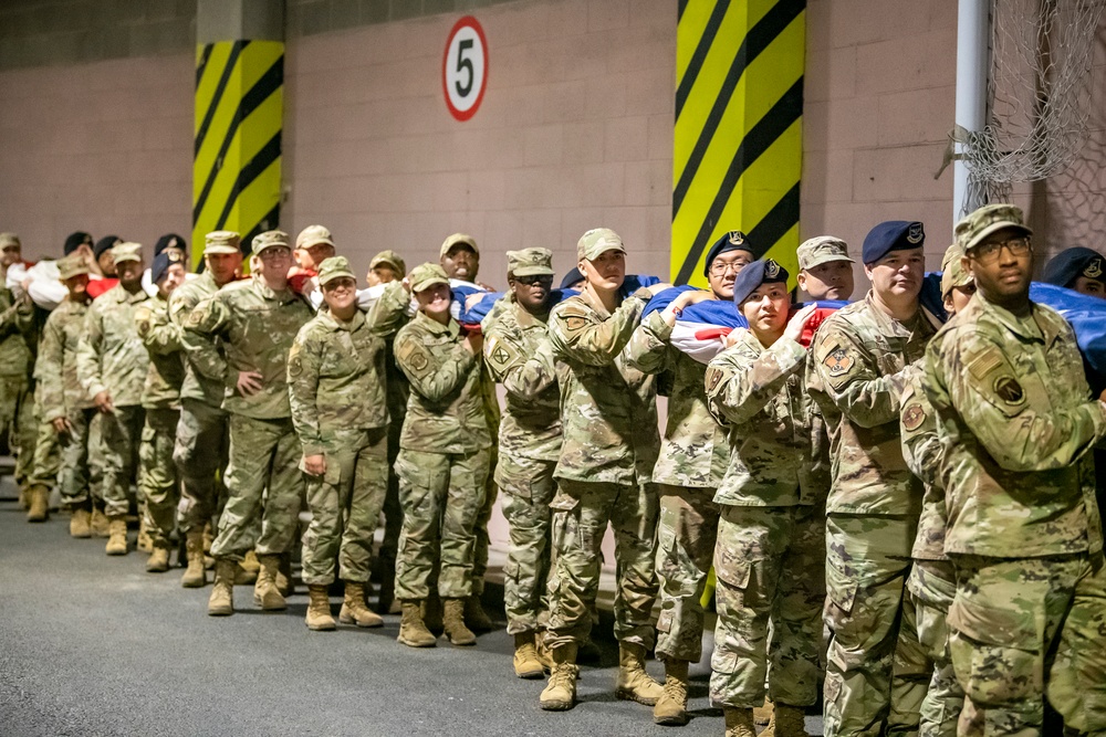 Pathfinders display national pride at London NFL game