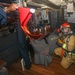 Sailors Fight Simulated Fire