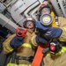 Sailors Fight Simulated Fire