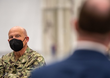 CNO Tours New Hypersonic Missile Production Facility