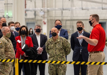 CNO Tours New Hypersonic Missile Production Facility