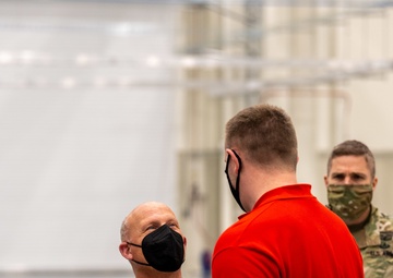 CNO Tours New Hypersonic Missile Production Facility