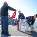 Sailors Fight Simulated Fire