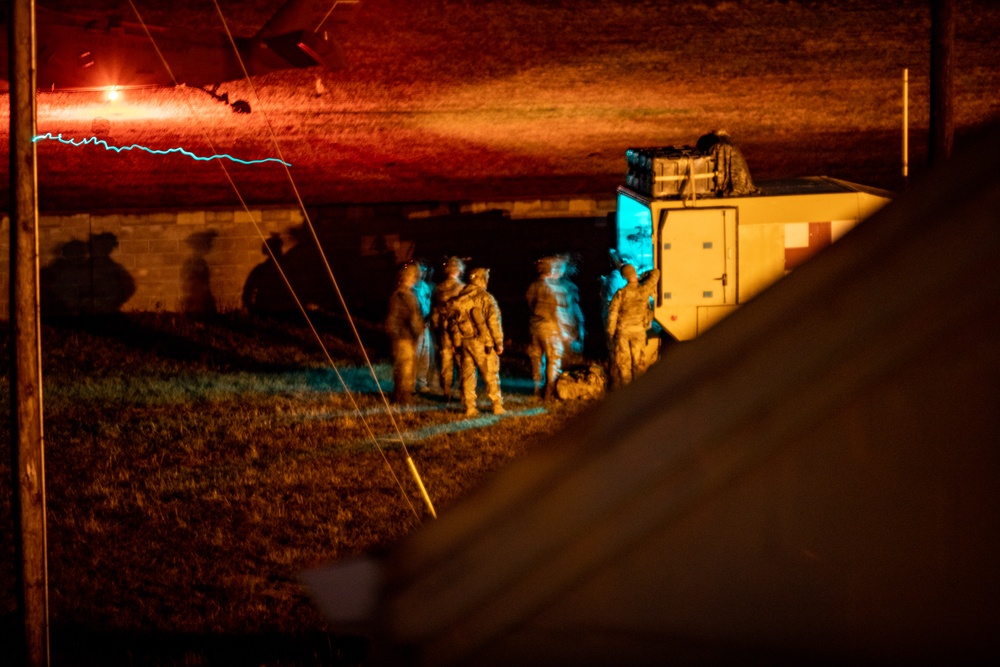 Paratroopers Jump onto Geronimo Drop Zone